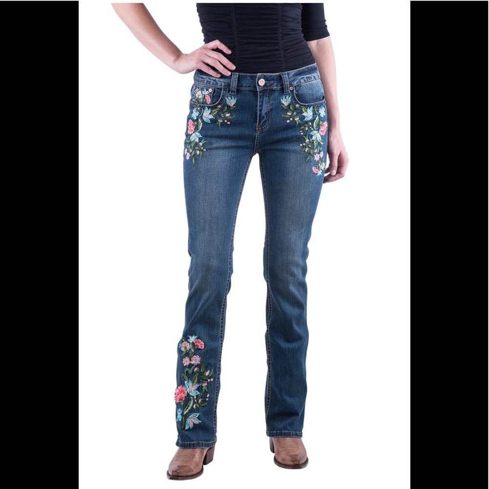 Last 1  🎉FINAL SALE 🎉Grace in LA Bootcut Jeans - Picture 3 of 8